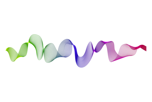 Download Abstract Color Wavy Lines. Gradient Ener - Wavy lines Collection