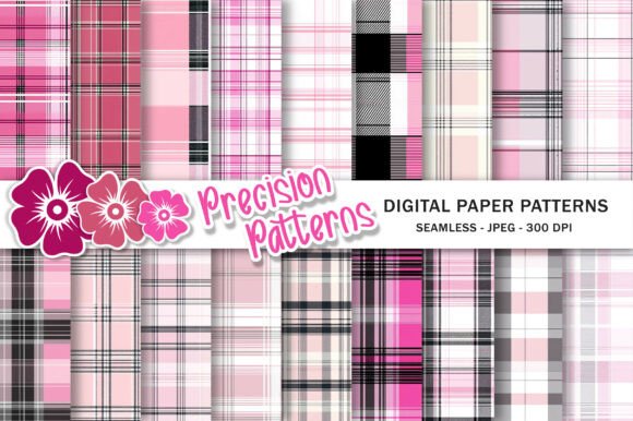 Download Plaid Pink Digital Paper Tartan - Digital Collection