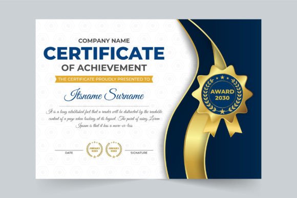 Download Educational Diploma Certificate Vector - Premium Bundle