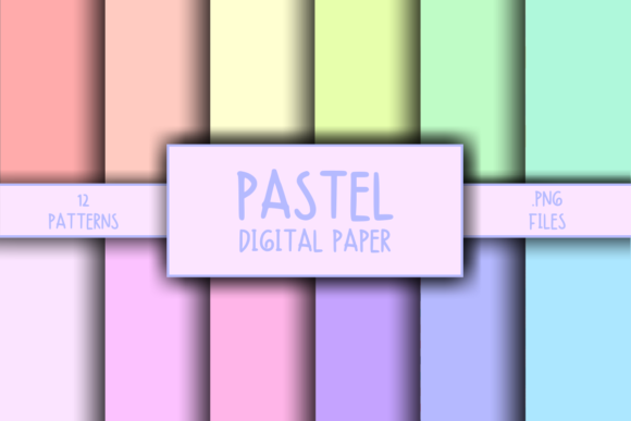 Download Pastel Background Digital Paper - Digital Collection
