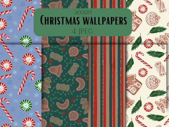 Download Christmas Spirit Digital Wallpaper - Digital Collection