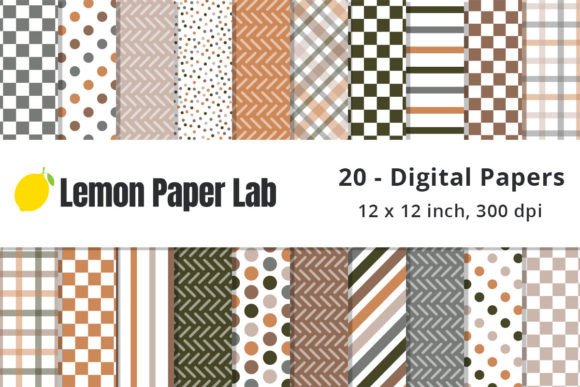 Download Fall Check Digital Paper - Digital Collection